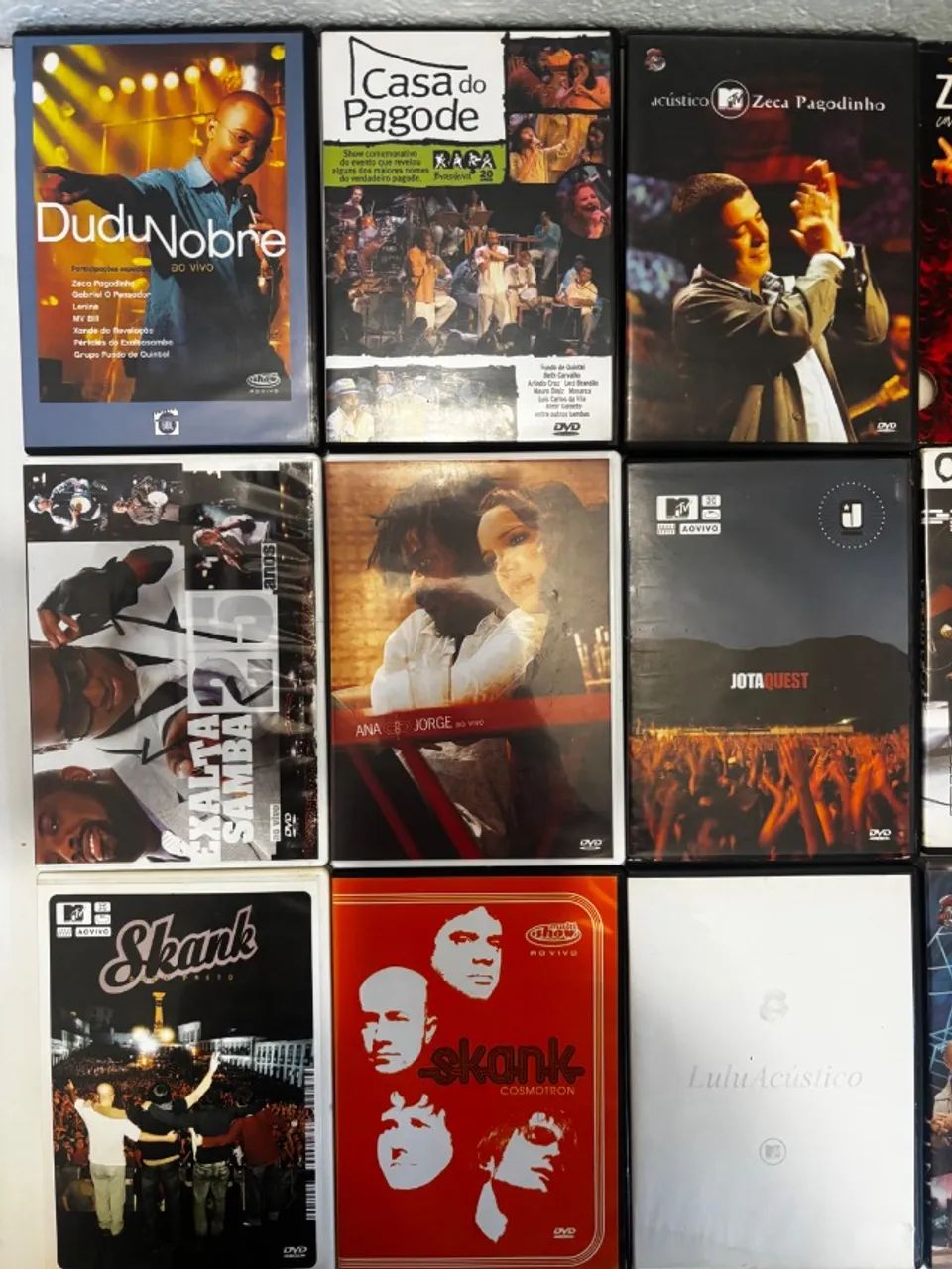 DVDs musicas variadas