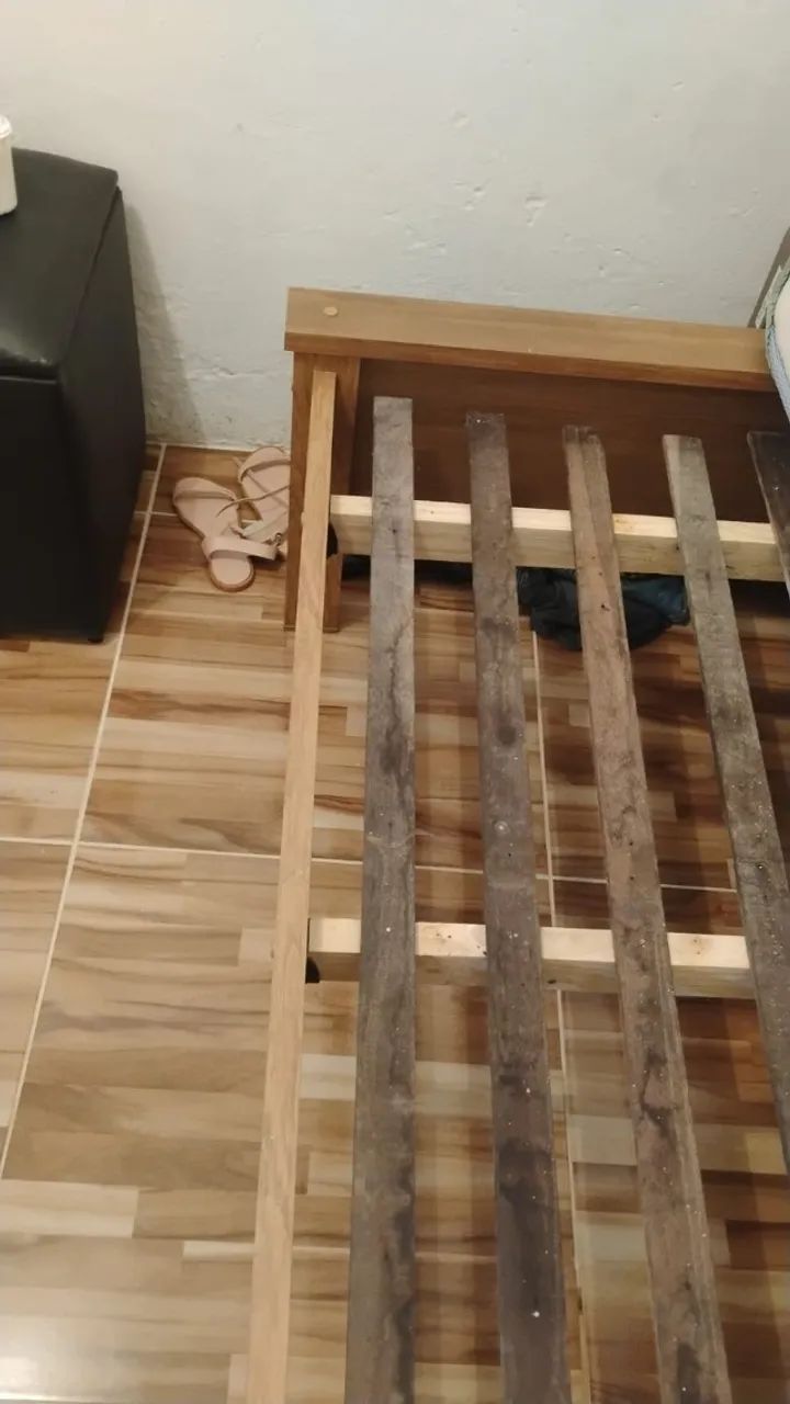 CAMA DE SOLTEIRO A VENDA - R$ 400,00 - Foto 3