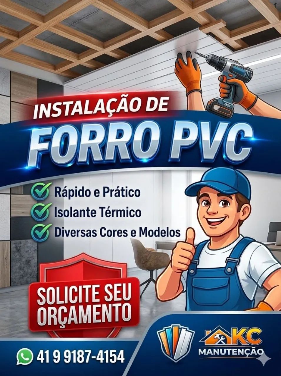 instalo forro PVC 