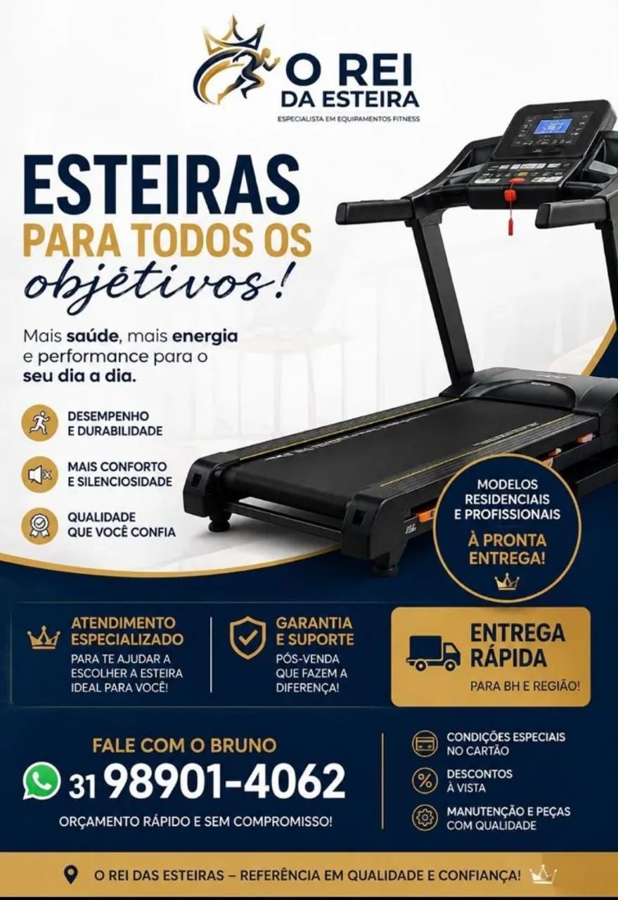 Esteira Ergométrica ainda na garantia - Foto 3