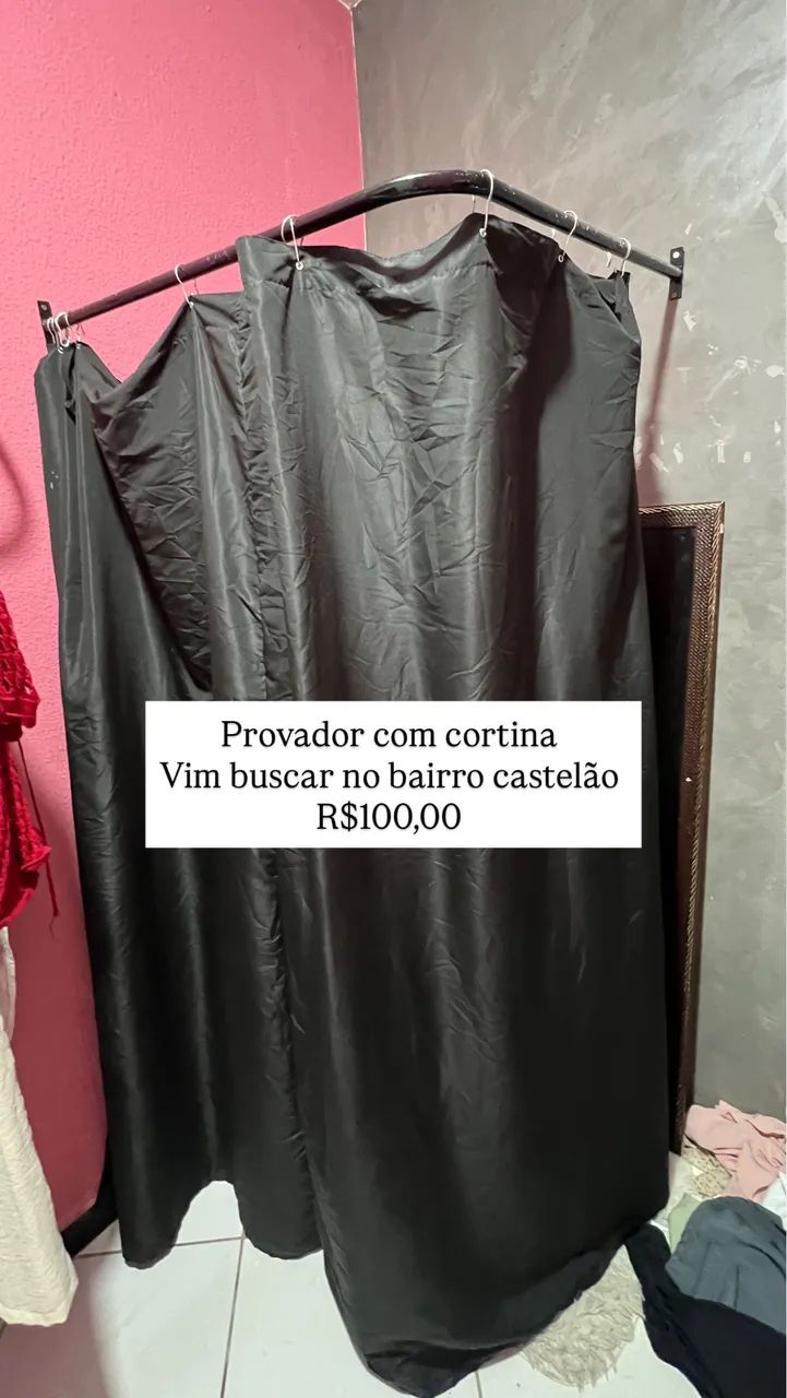 Provador e cortina 