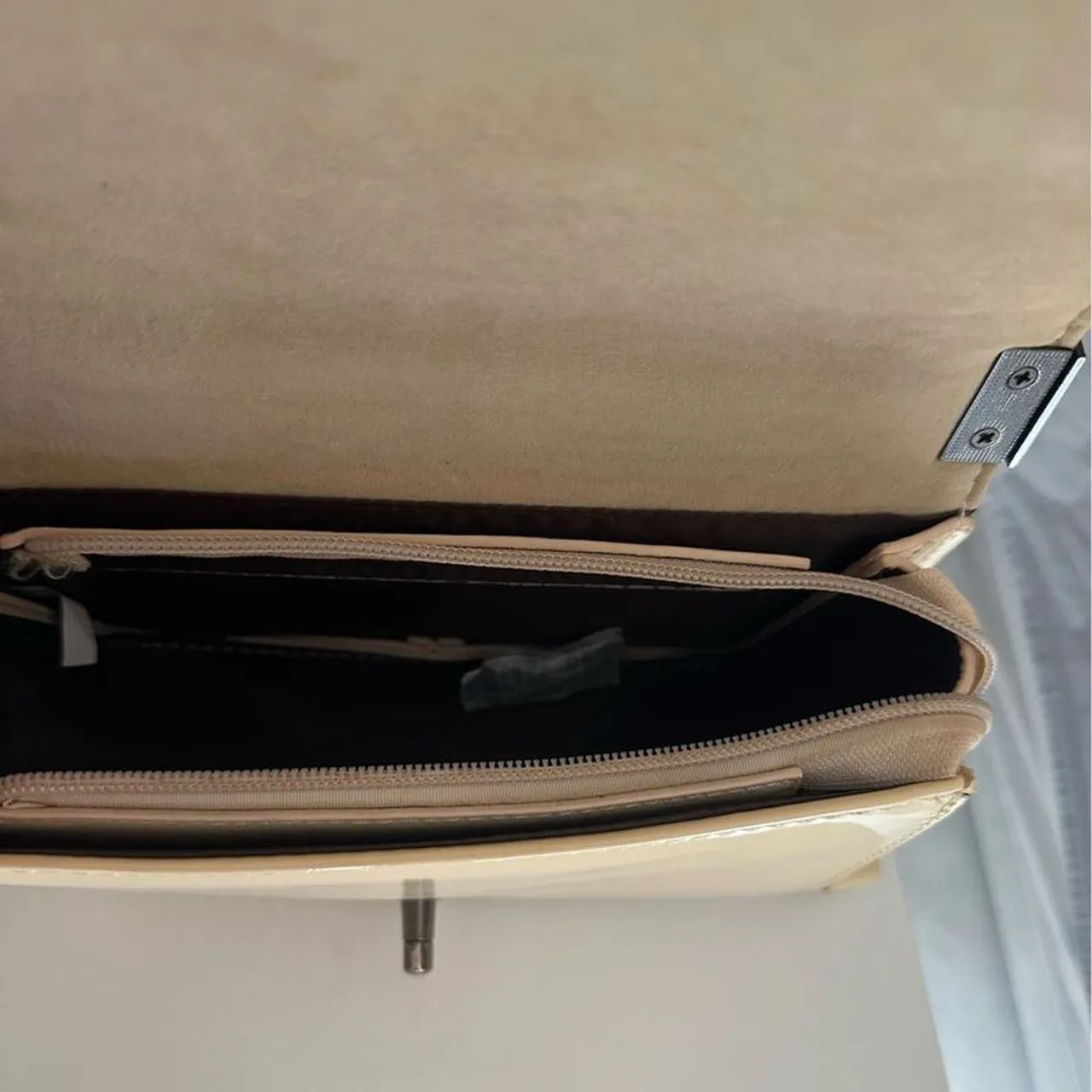 Bolsa Tiracolo Bege - Foto 5