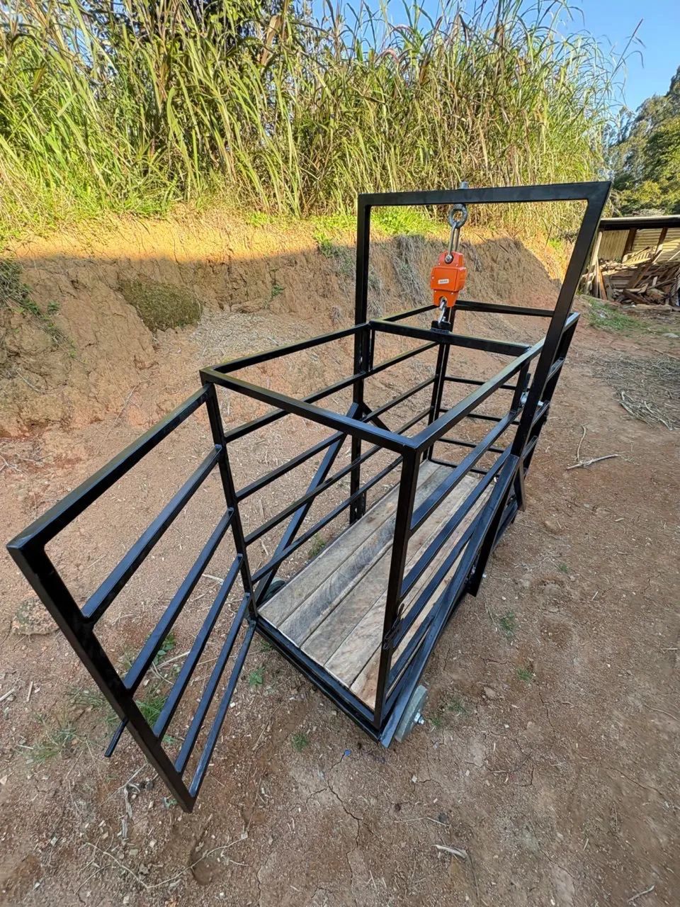 Balança para pesar ovelhas de até 150kg - Foto 5