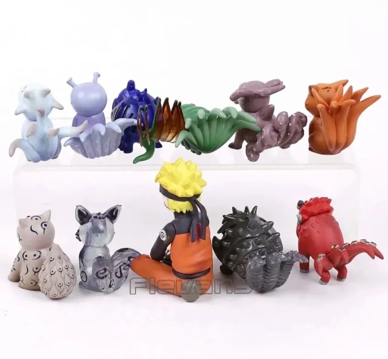 Naruto e todas as bijus kit com 11 - Foto 4