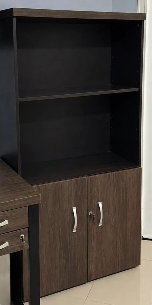CONJUNTO ESCRITÓRIO EM MDF E METALON  - Foto 4