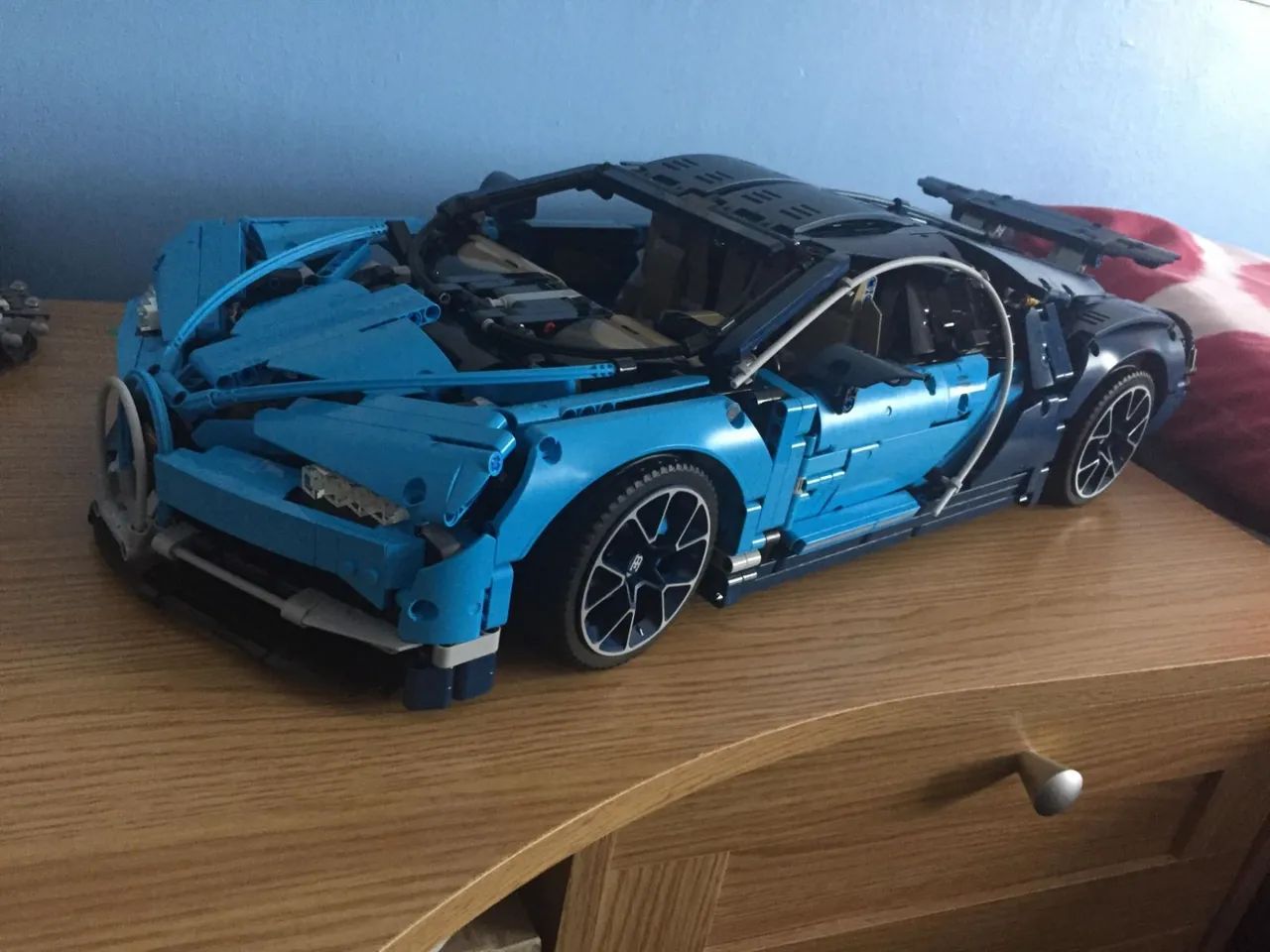 Bugatti Chiron de 3599 peças Kit Blocos de Montar - Foto 4