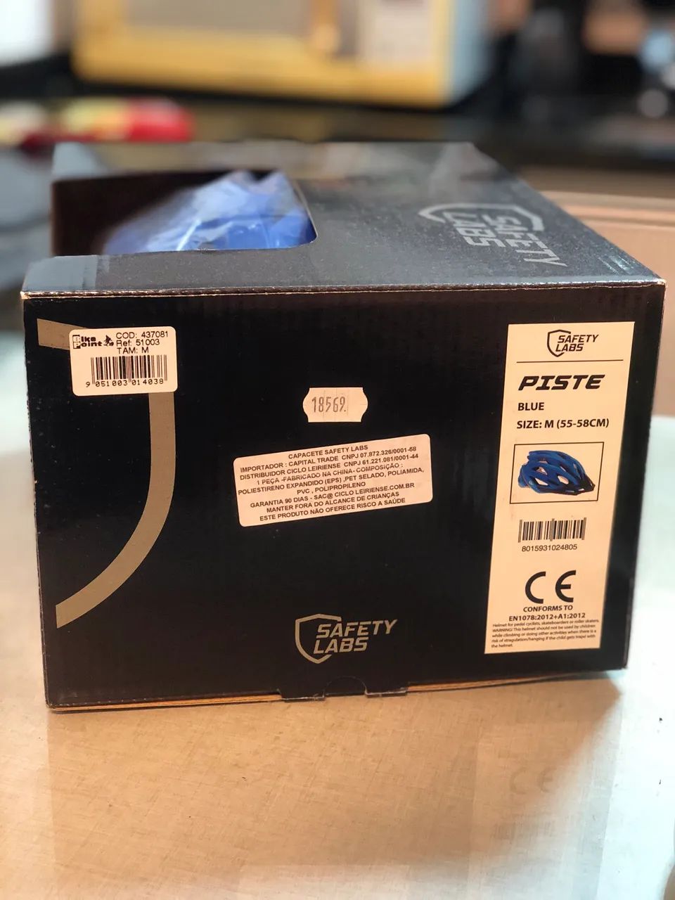 Capacete Savety Labs Tamanho M - Foto 4