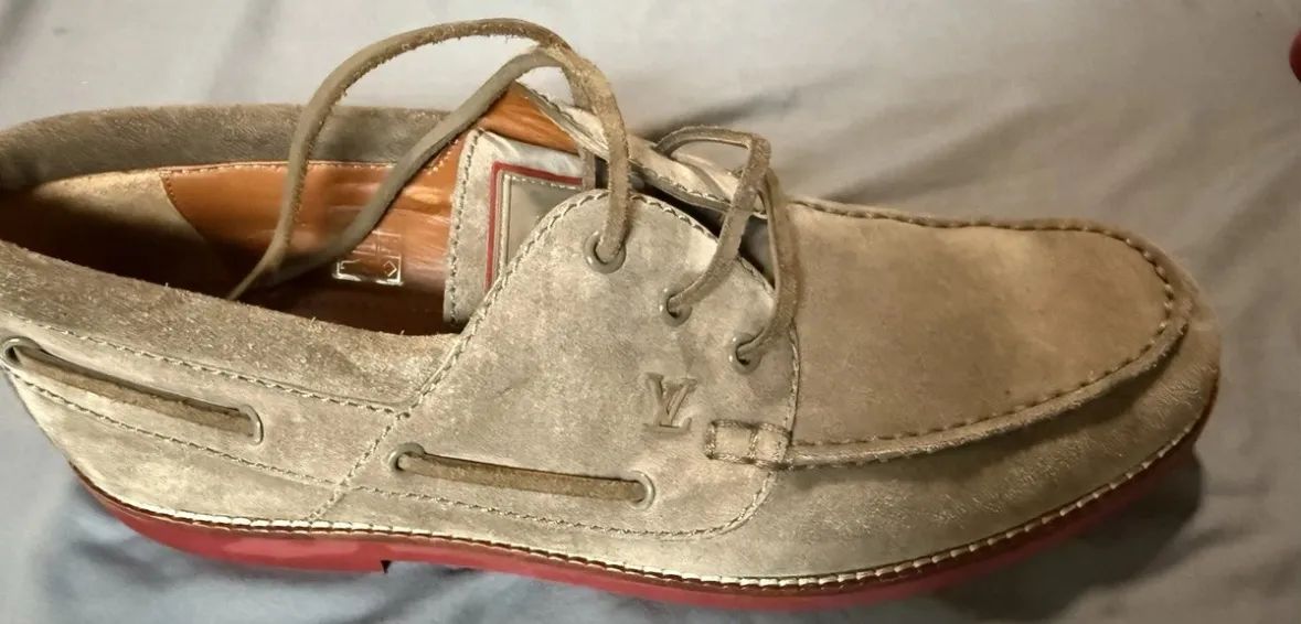 Sapato Náutico Louis Vuitton original 