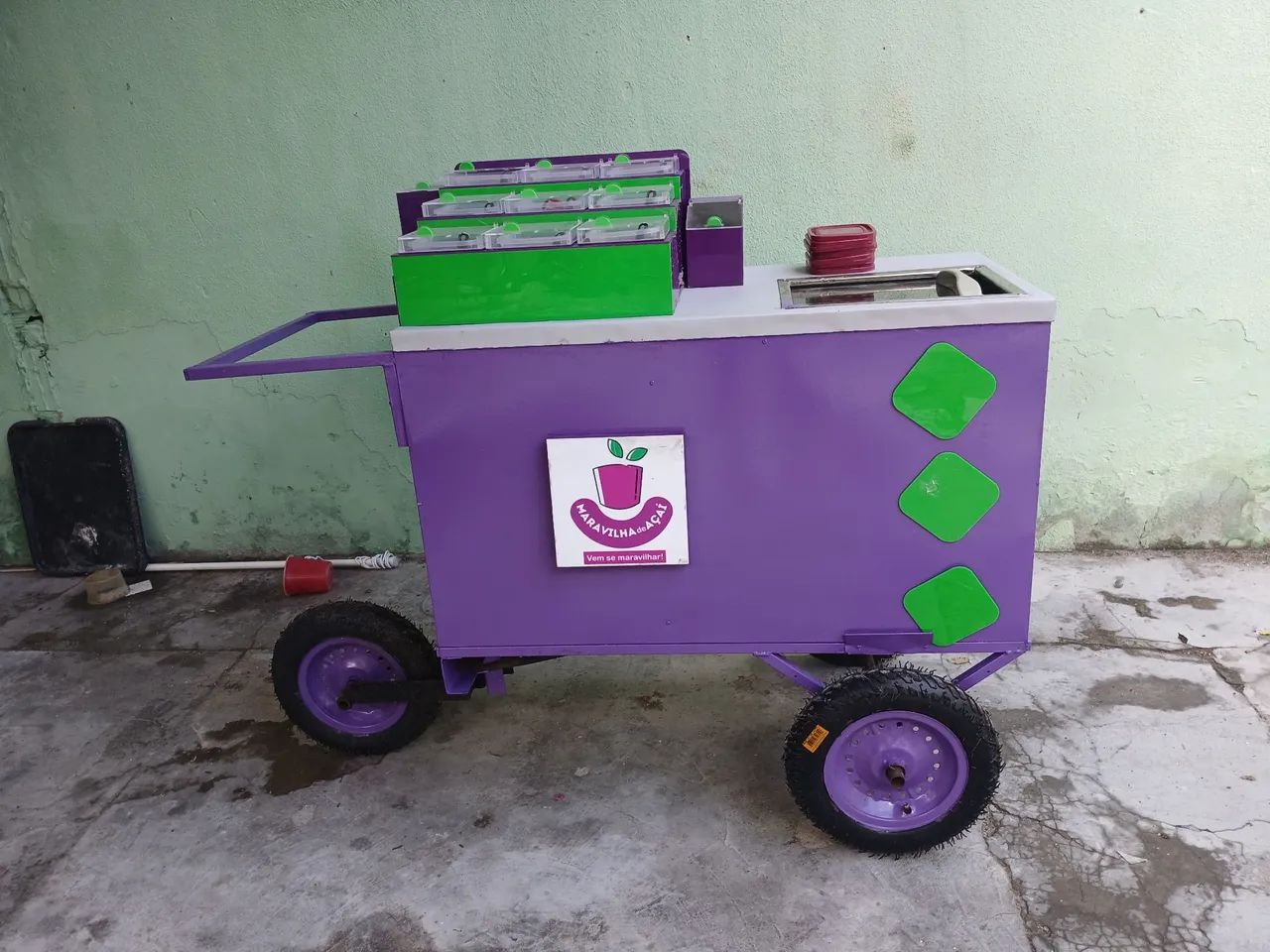 Carrinho de açaí 