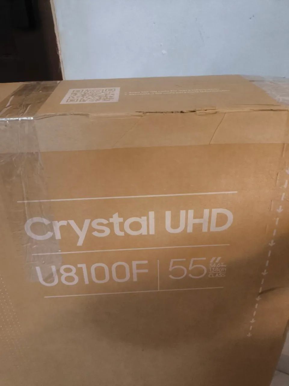 Samsung Smart TV 55" Crystal UHD 4K zero com nota fiscal 1 mês comprada - Foto 5
