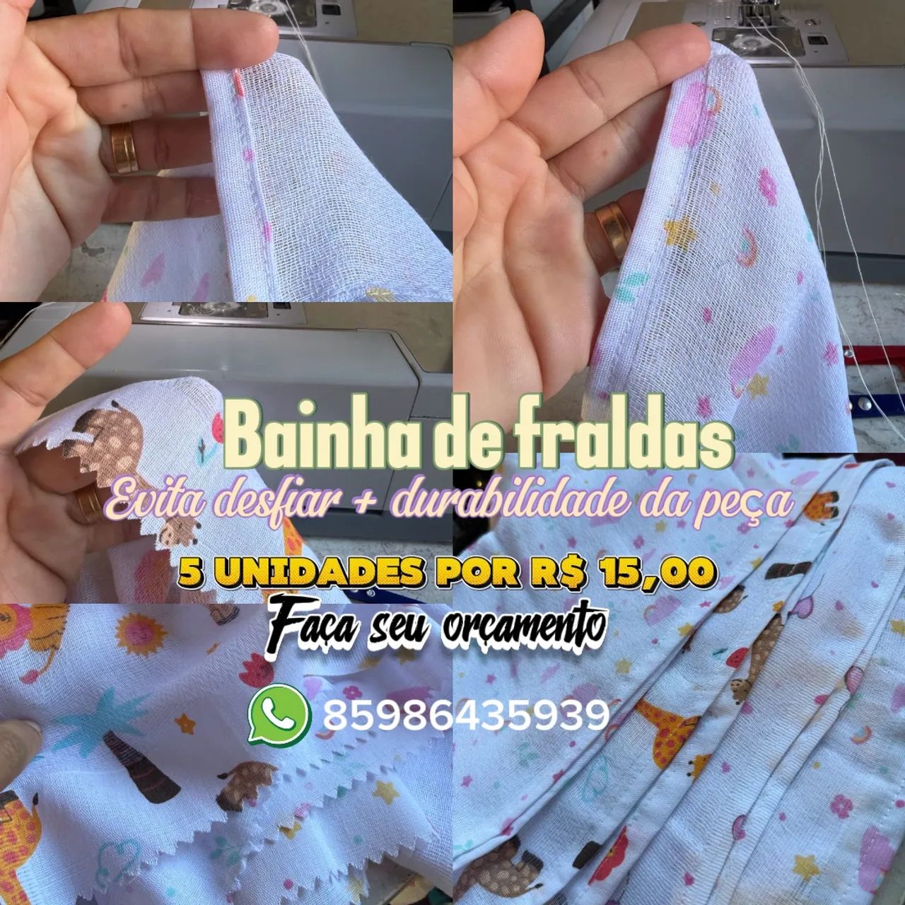 Bordado em crochê - Foto 2