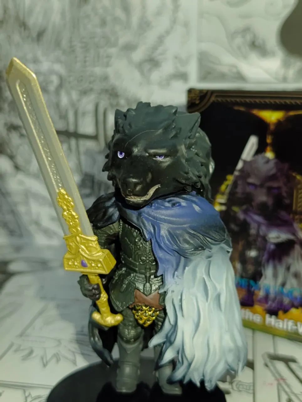 Action Figure Blaidd the Half-Wolf - Elden Ring - Foto 3