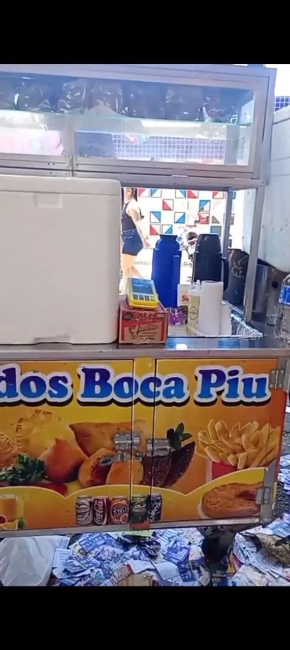Carrinho de lanche 