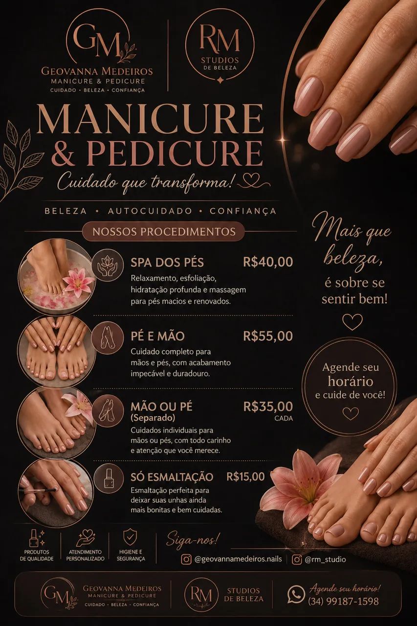 Manicure & pedicure?