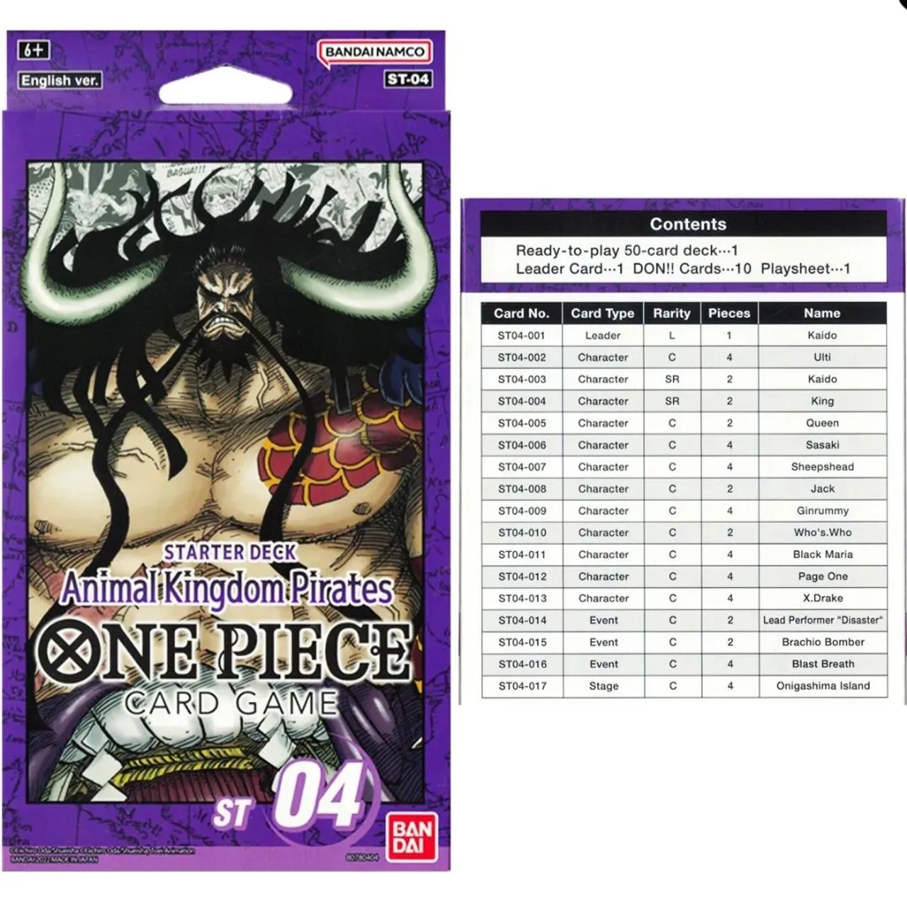 Starter Deck ST04 - Animal Kingdom Pirates - Foto 4