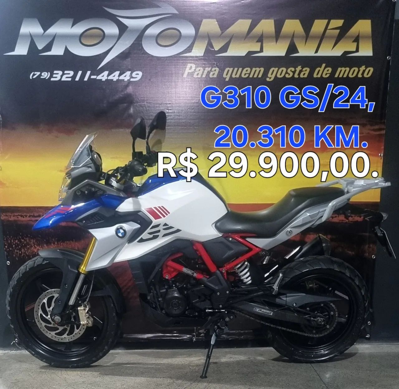 G310 GS/24, NA GARANTIA.
