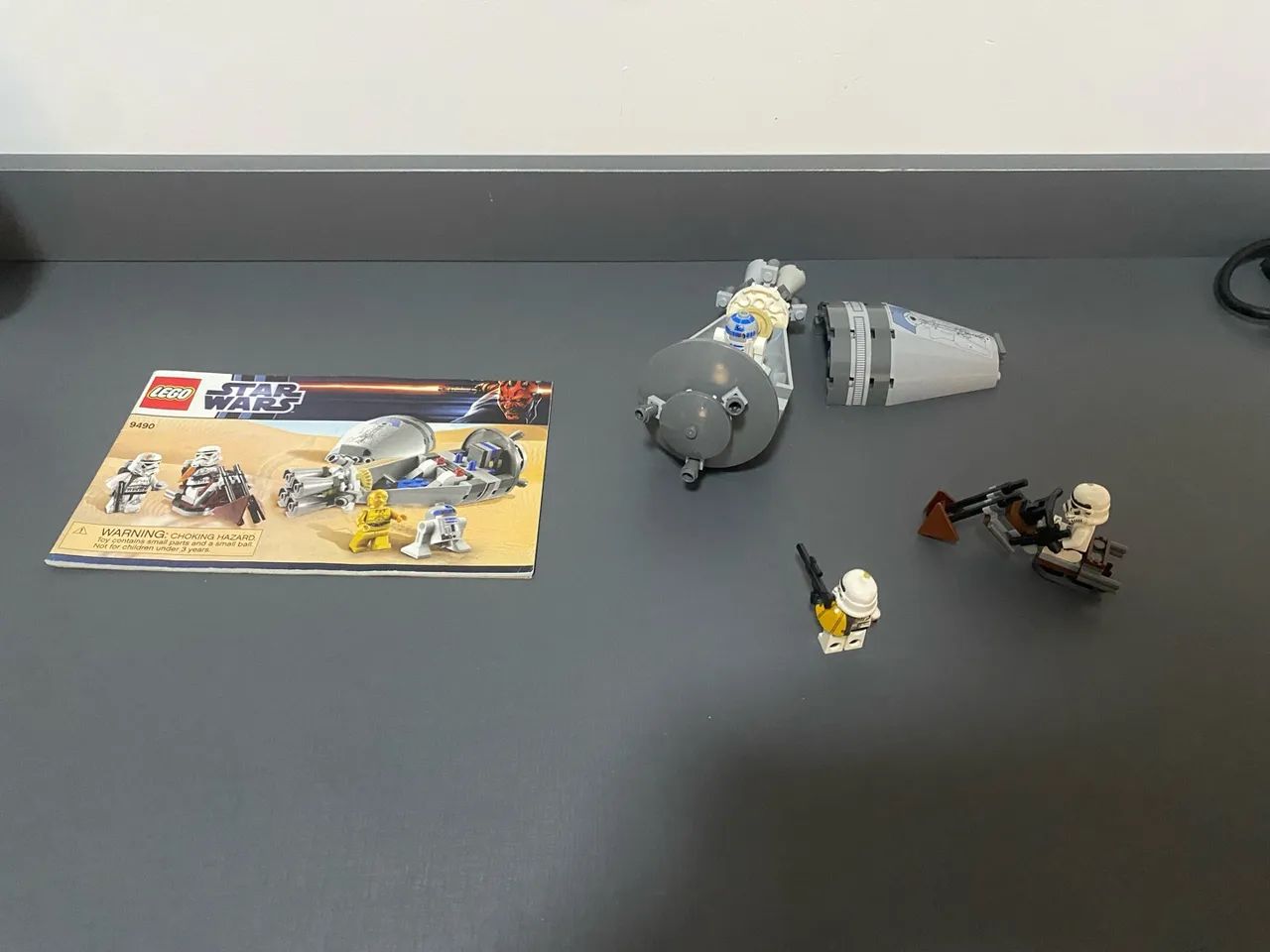 Lego Star Wars Droid Escape (Set 9490) + Manual Original