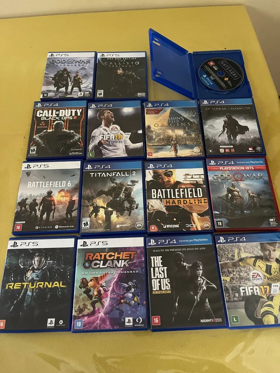 Lote de jogos ps5 e ps4 - Foto 2