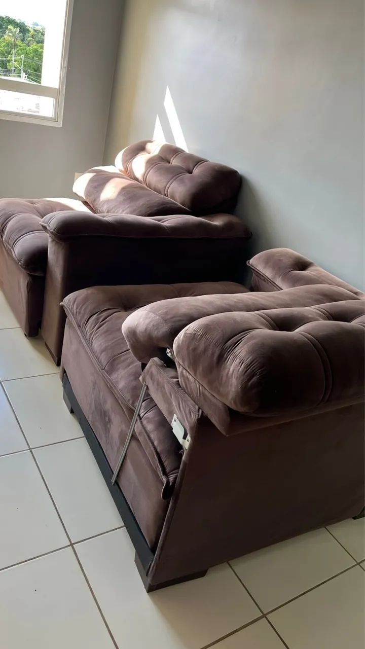 Sofá Jandaia 2,41 mts - Foto 2