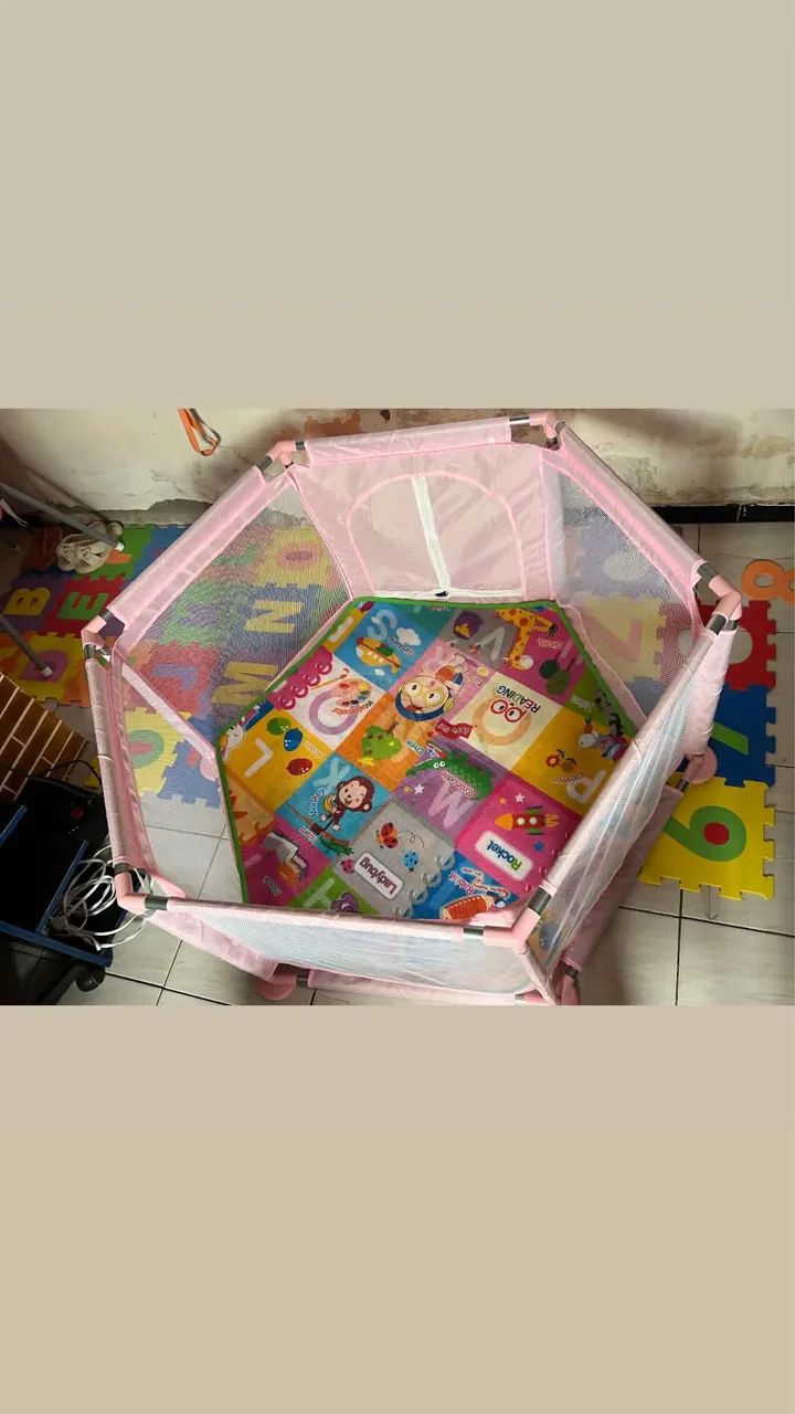 Cercadinho de bebê menina  - Foto 3