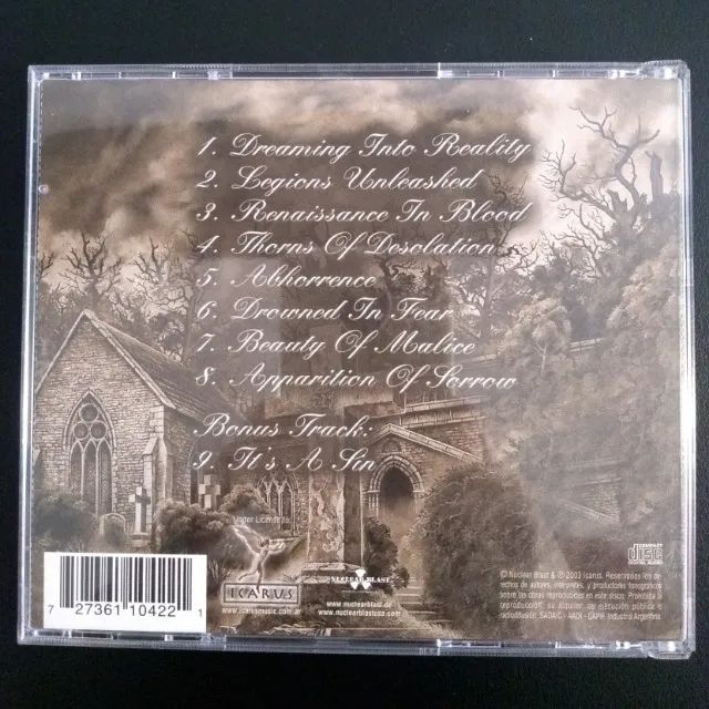 CD Graveworm - Engraved in Black (Novo - Argentino) - Foto 2