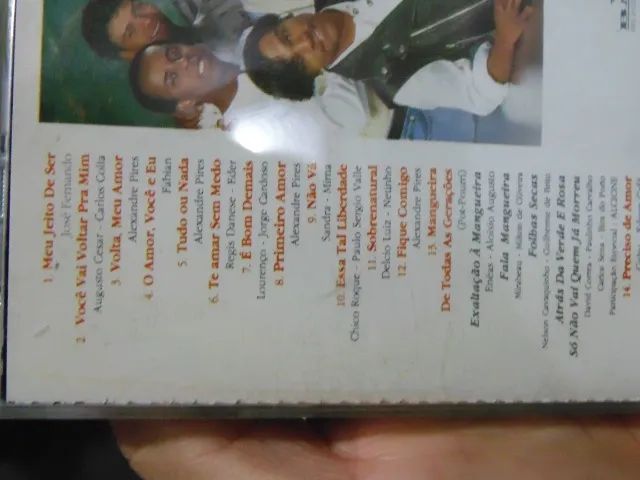 Cd Só Pra Contrariar Meu Jeito de Ser 1994  - Foto 3