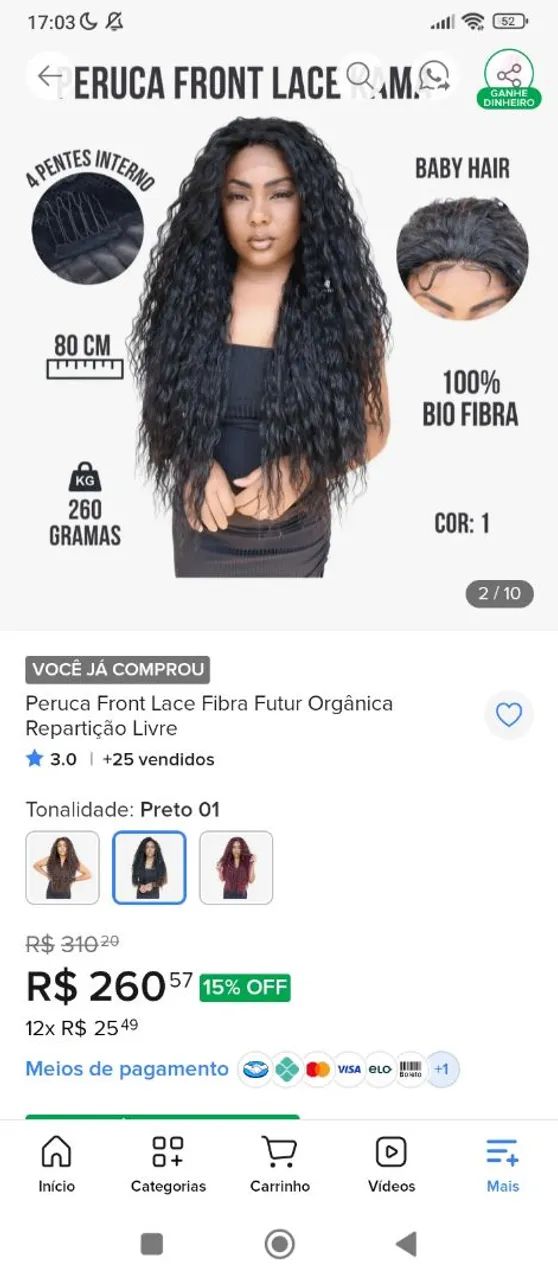 Peruca - Foto 2