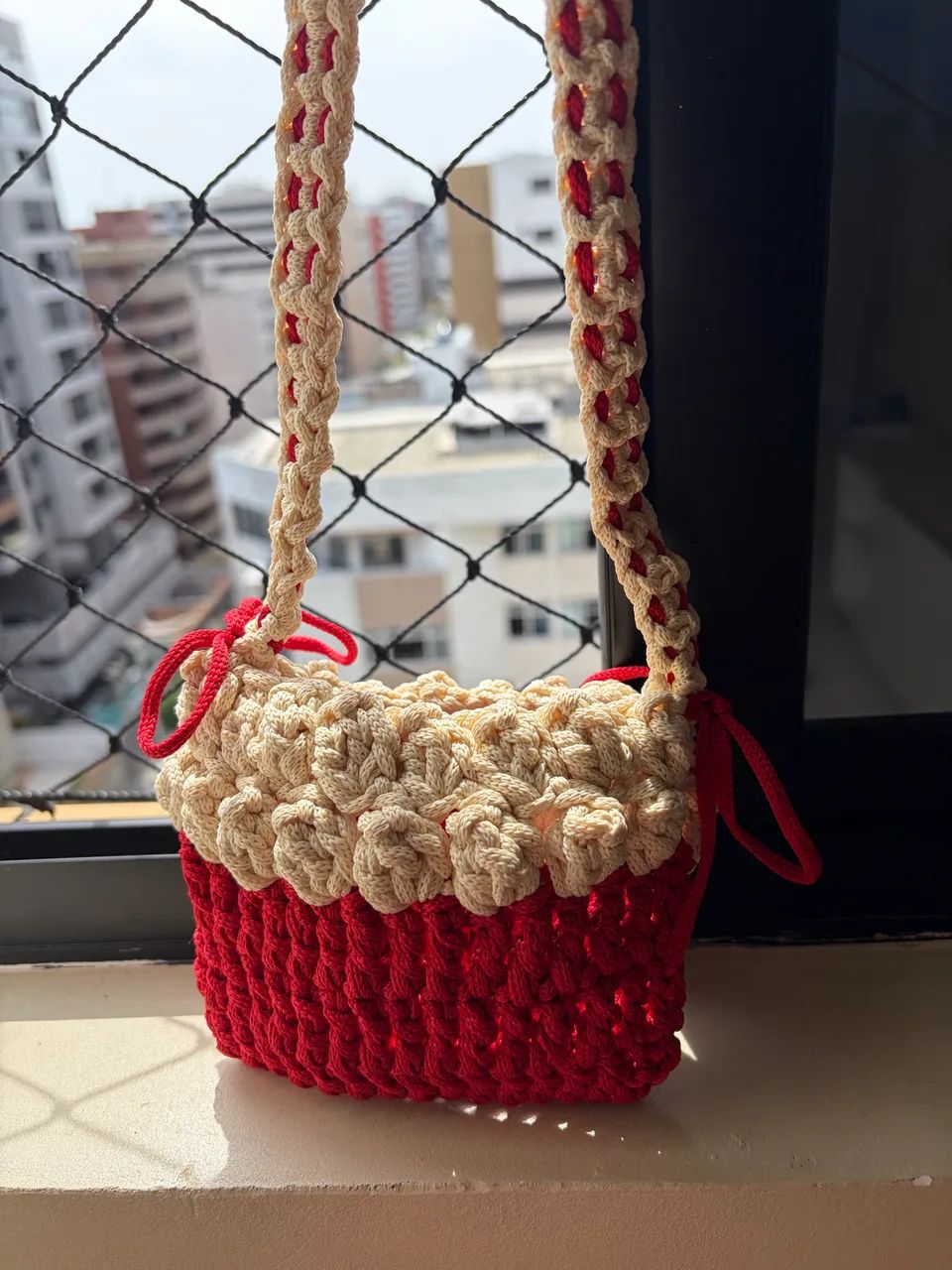 Bolsa de crochê infantil  - Foto 2