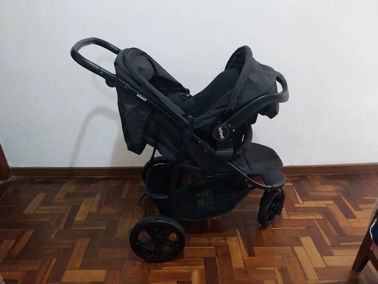 Berço + Carrinho de Bebê + Bebê Conforto  - Foto 5