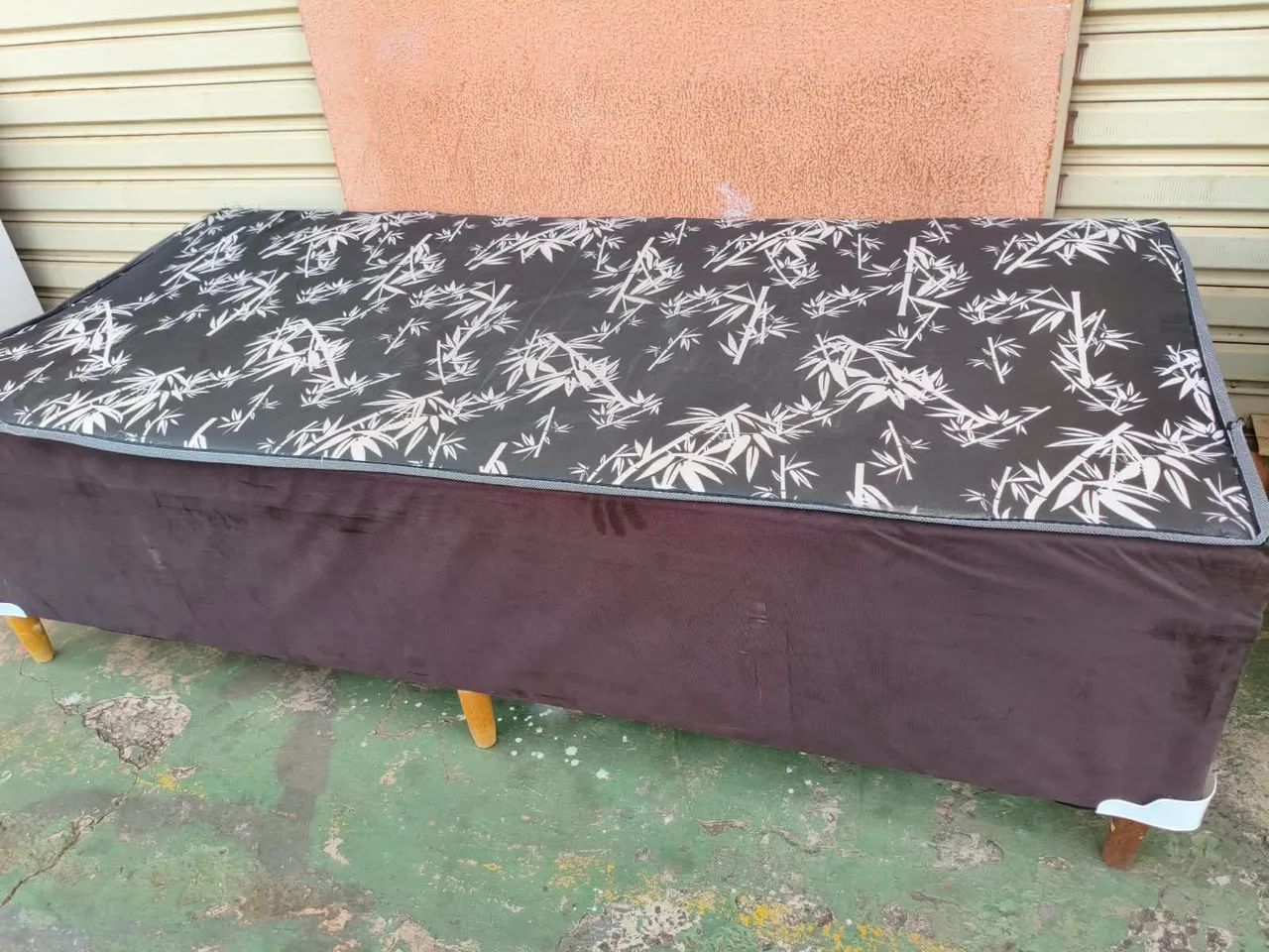 Cama box solteiro com 10cm de espuma conjugada ((ENTREGO GRATIS)) - Foto 4