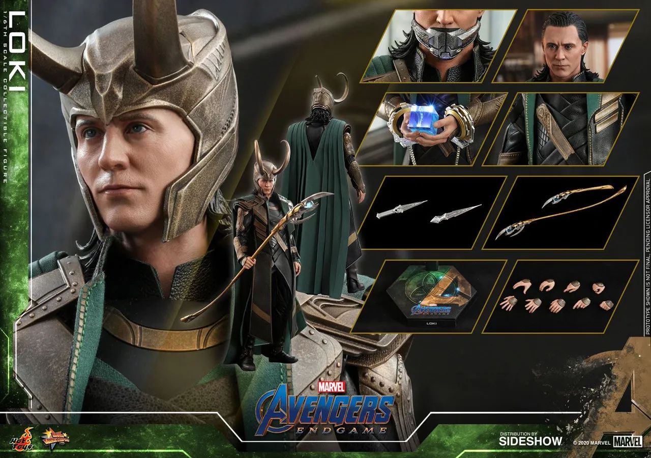Hot Toys Loki End Game 1/6 - Foto 2