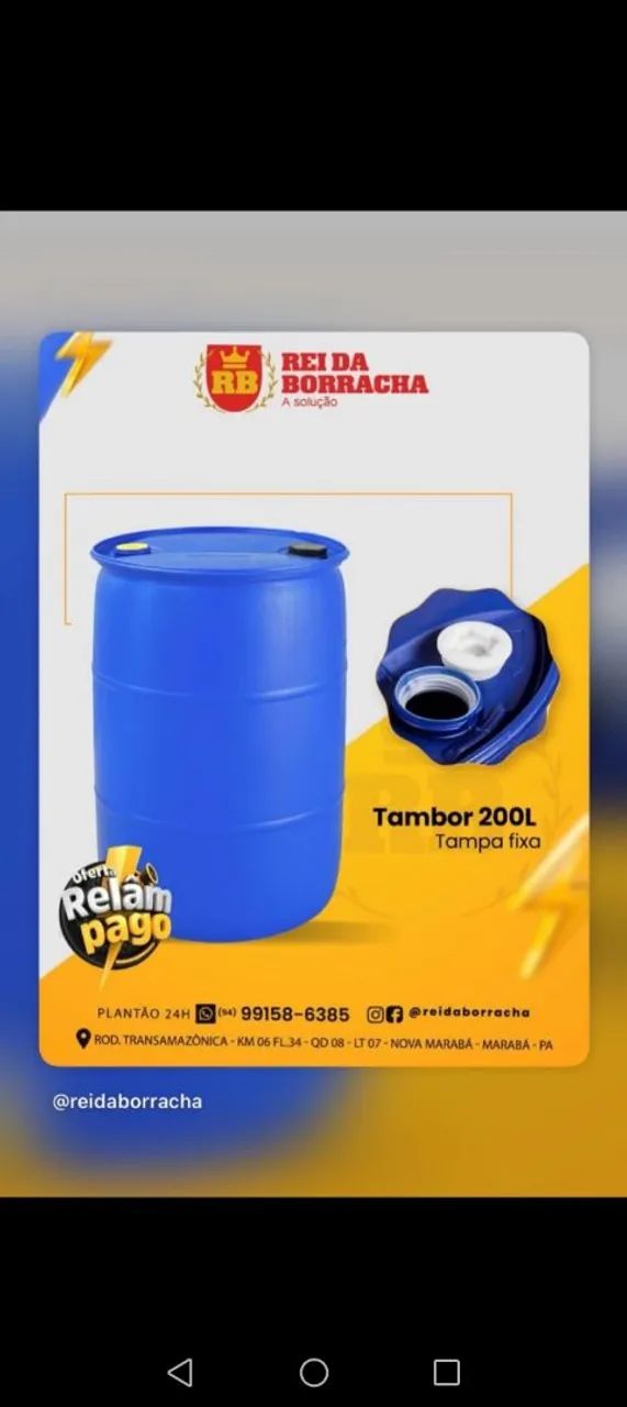 Vende-se tambor 200L - Foto 2