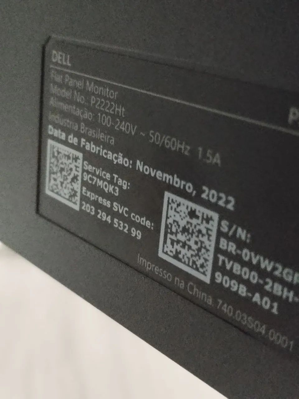 Monitor Dell 22" Vertical - Foto 5