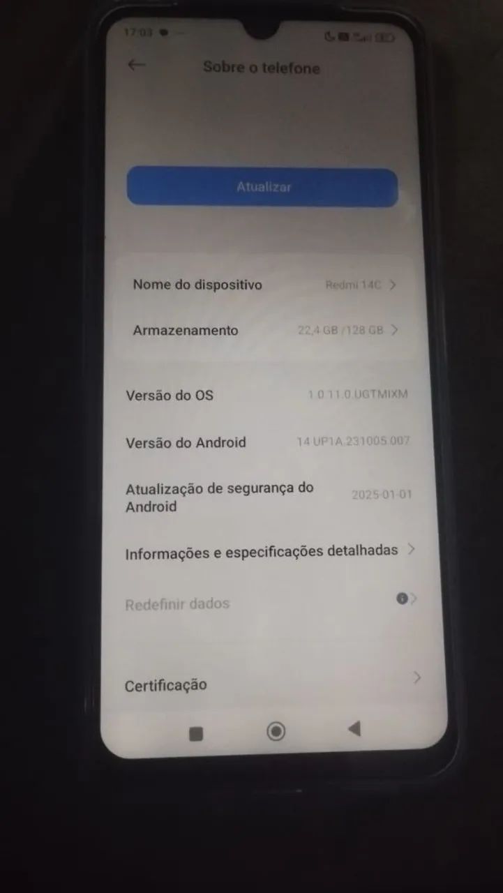 Celular redmir14c novo na caixa  - Foto 2