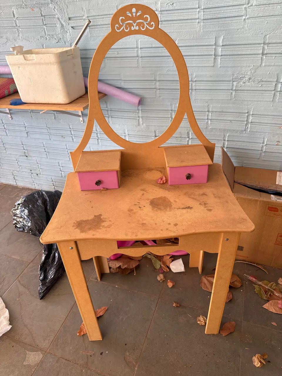 Penteadeira infantil 