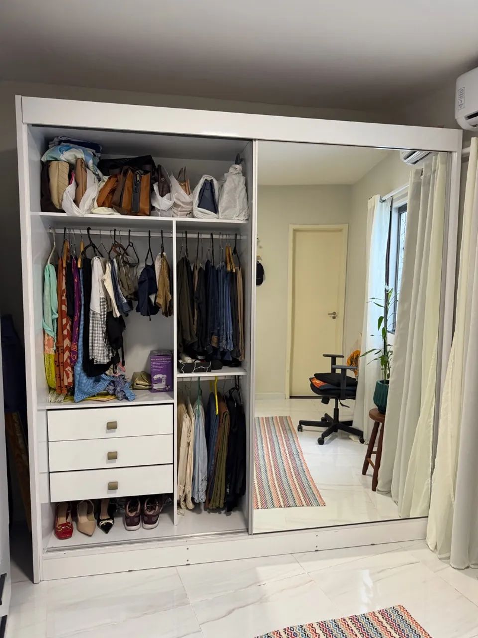 Guarda Roupa com espelho  - Foto 2