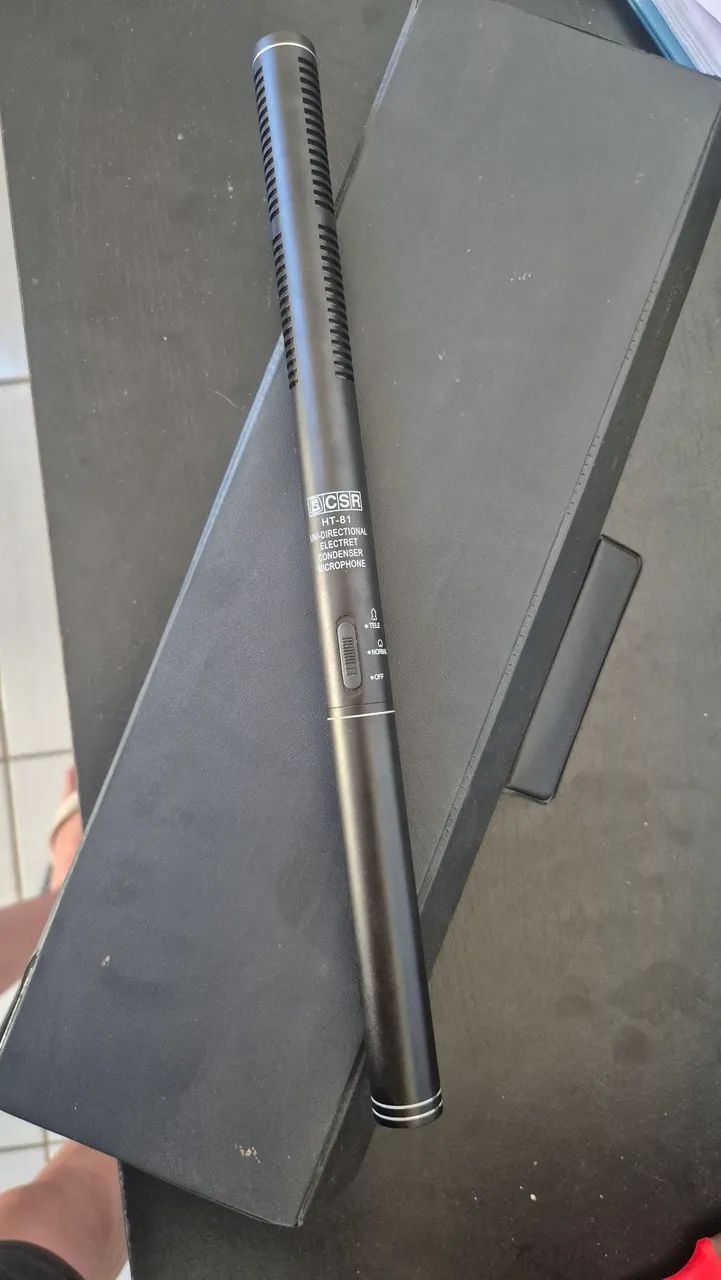 Microfone Shotgun CSR HT-81