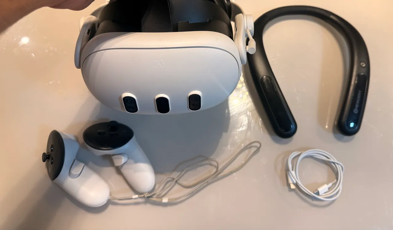 Meta Quest 3 128gb + bobovr S3 pro - Peças e Acessórios de Vídeo