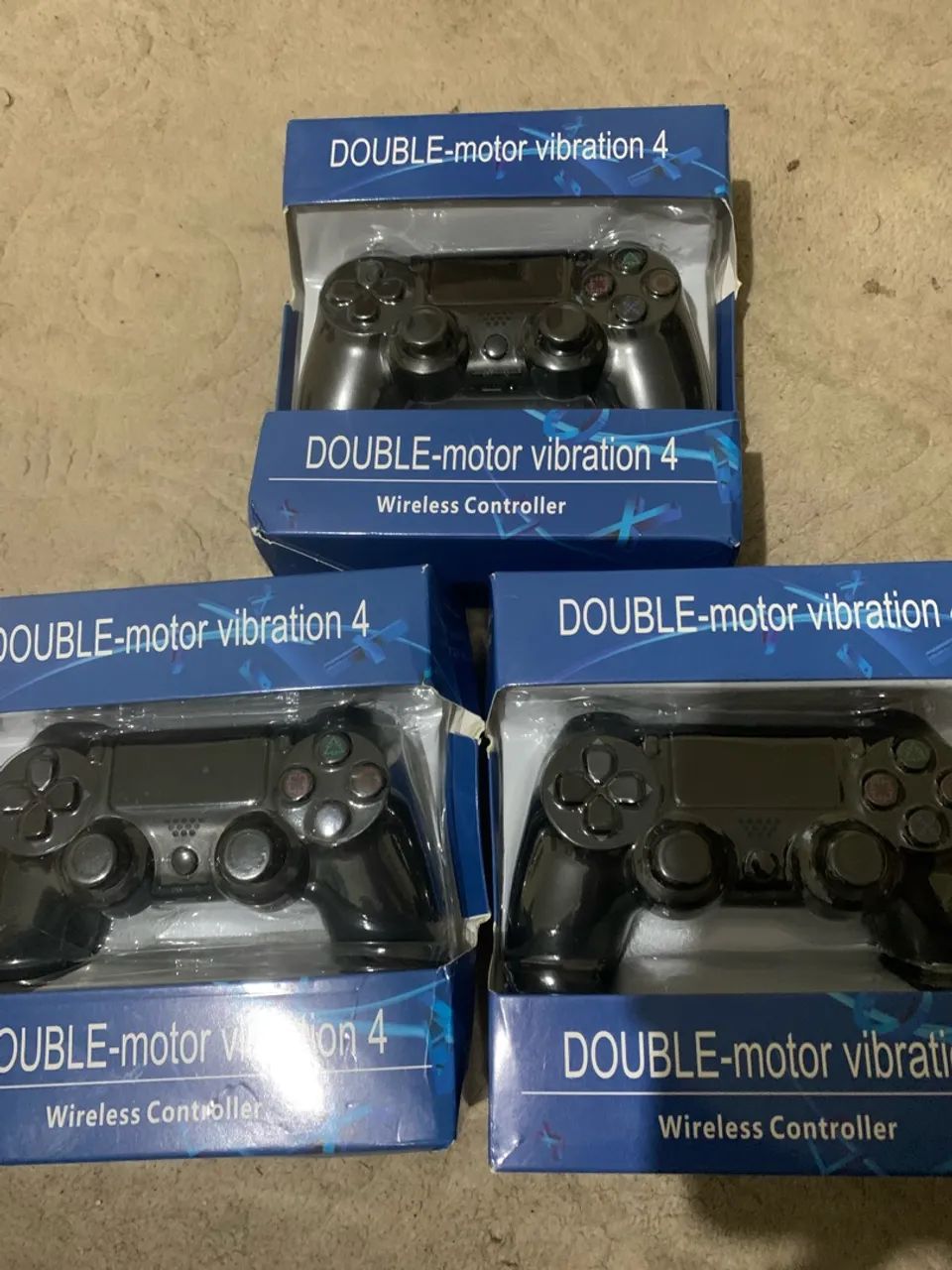 Controle PS4 Sem Fio Bluetooth Double Motor Vibration 4  - Foto 3