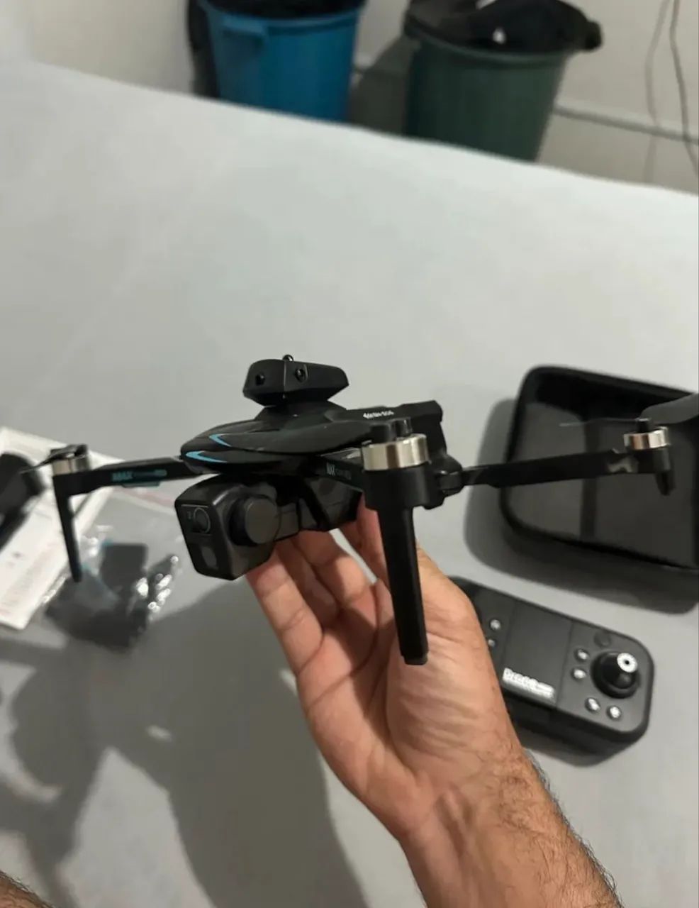 Vendo Patinete Oimotoo Elétrico com Bluetooth 350w e Drone 606 XT 2 baterias  - Foto 5