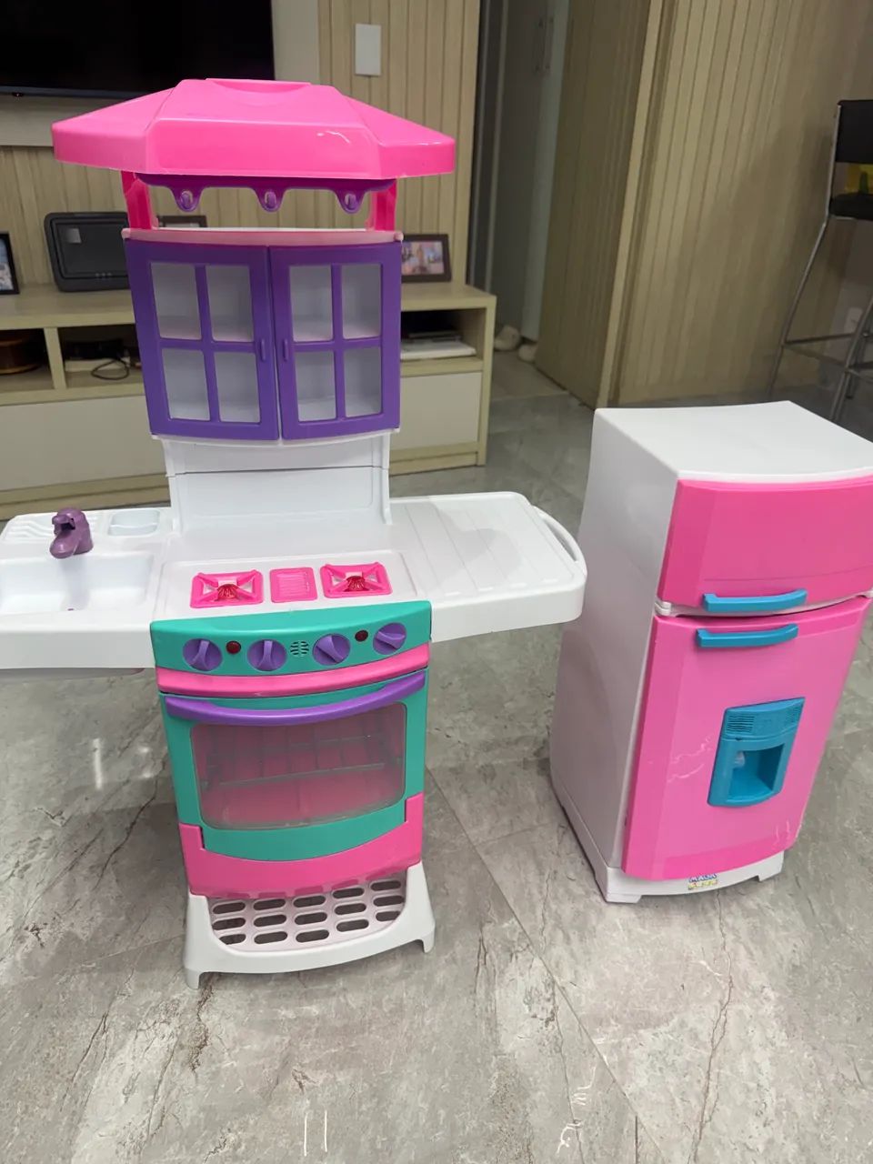 Kit Cozinha infantil Magic toys (usada ) - Foto 3