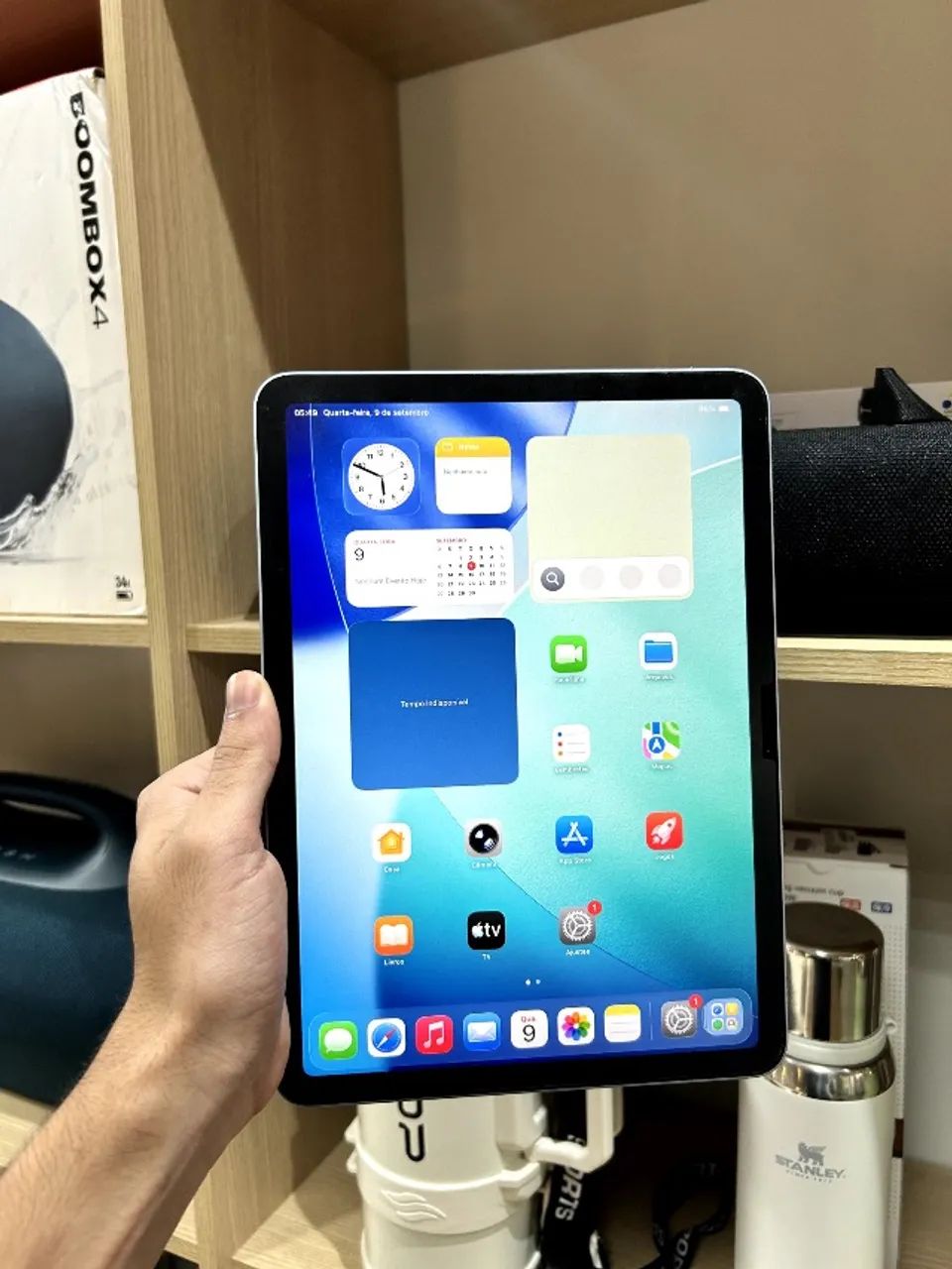  iPad Air M3 256gb - Seminovo - Foto 4