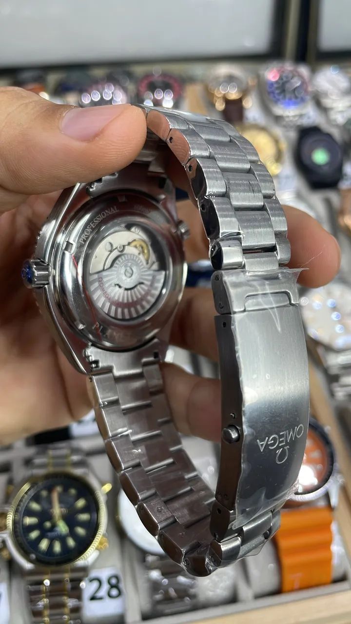 Relógio Omega Automático Premium Visor em safira - Foto 2