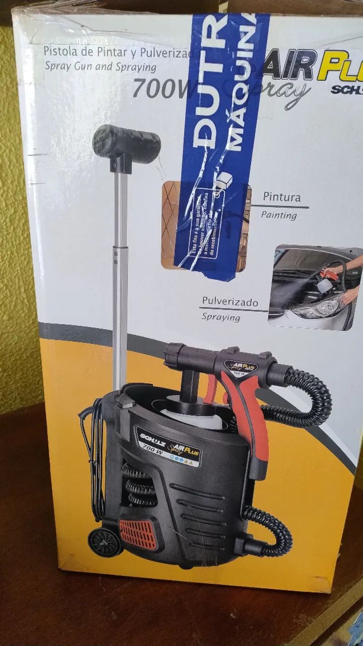 Pistola de pintura pulverizadora 700W AIR PLUS SPRAY Schulz 110V