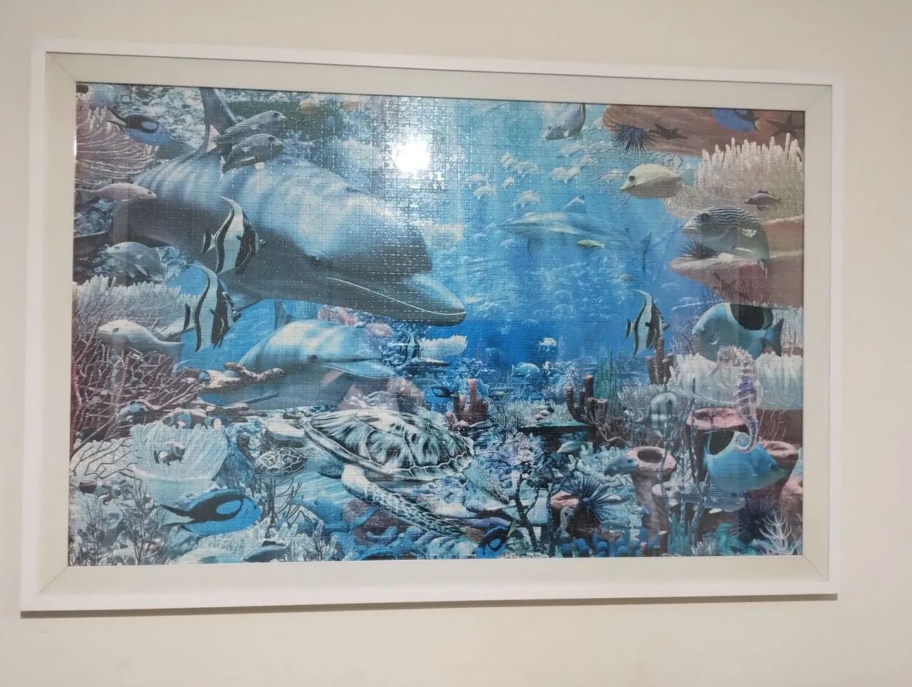 Quadro (imagem é um quebra cabeça de 3000 peças)