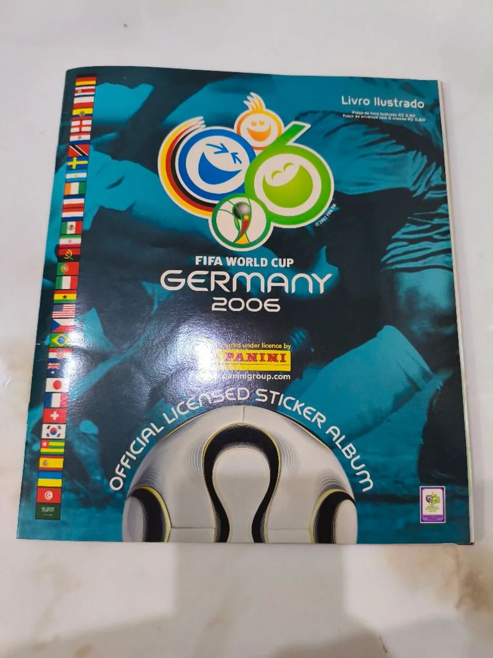 Album de figurinhas Completo da Copa do Mundo de 2006