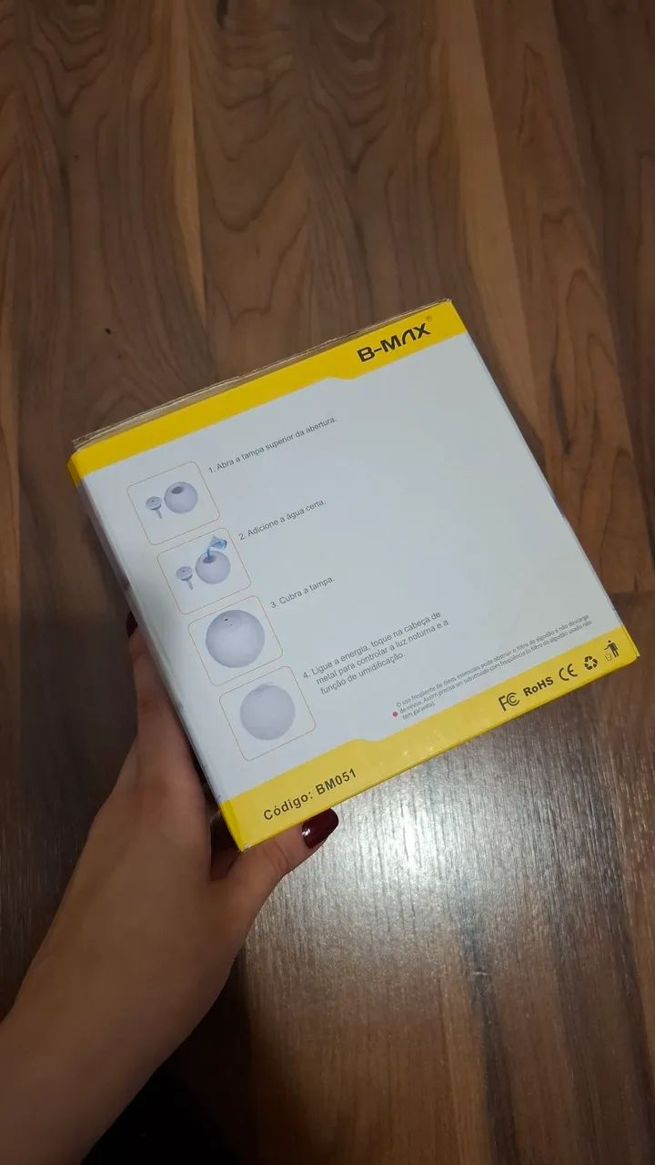 Umidificador de ar com Lâmpada LED - Foto 2
