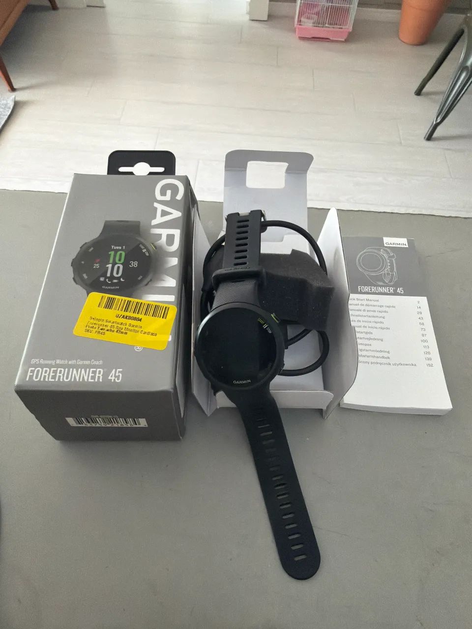 Forerunner 45 Garmin  ( sem detalhes ) Zero!