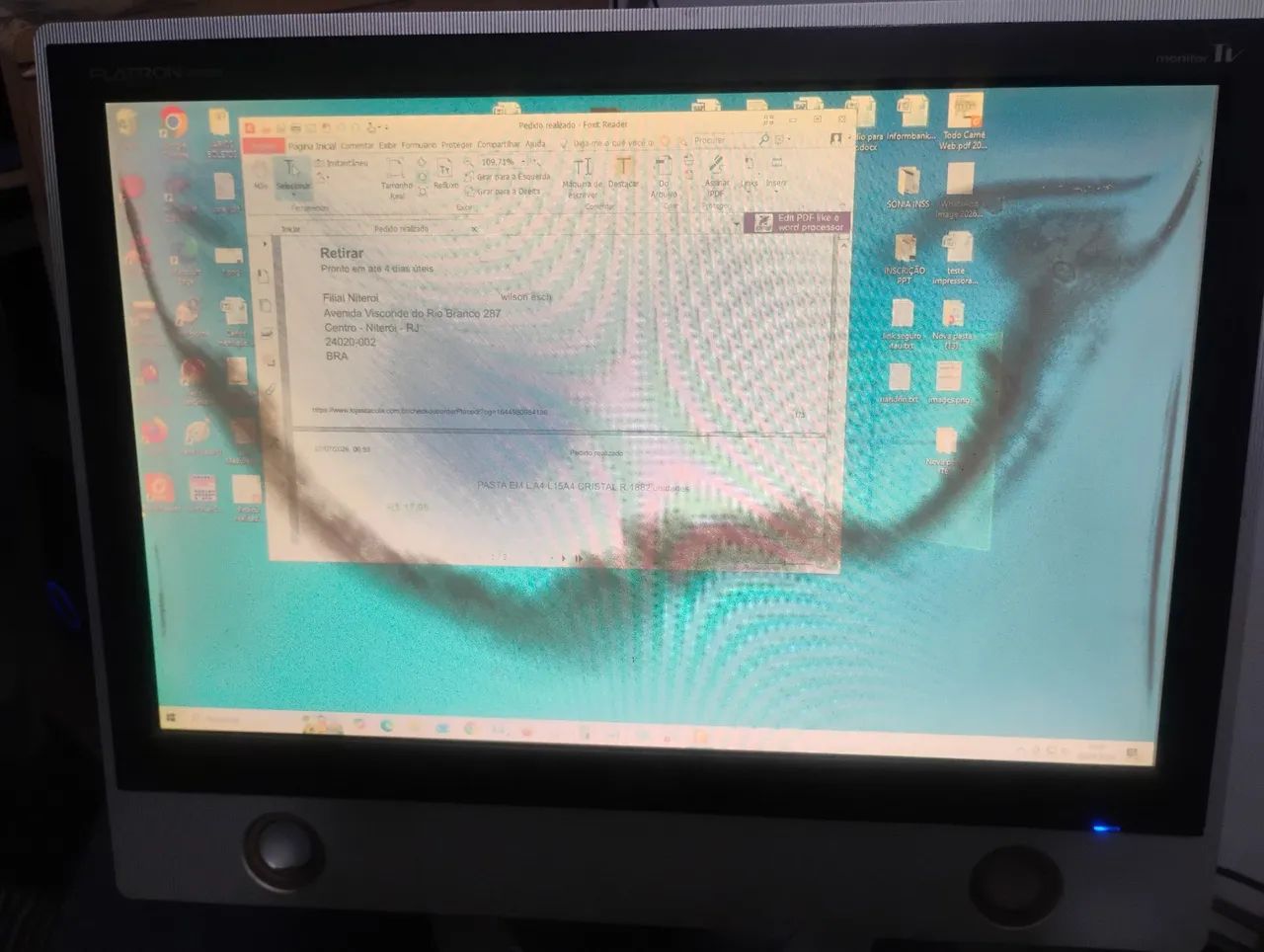 MONITOR TV LG 20 POLEGADAS<br>R$ 50,
