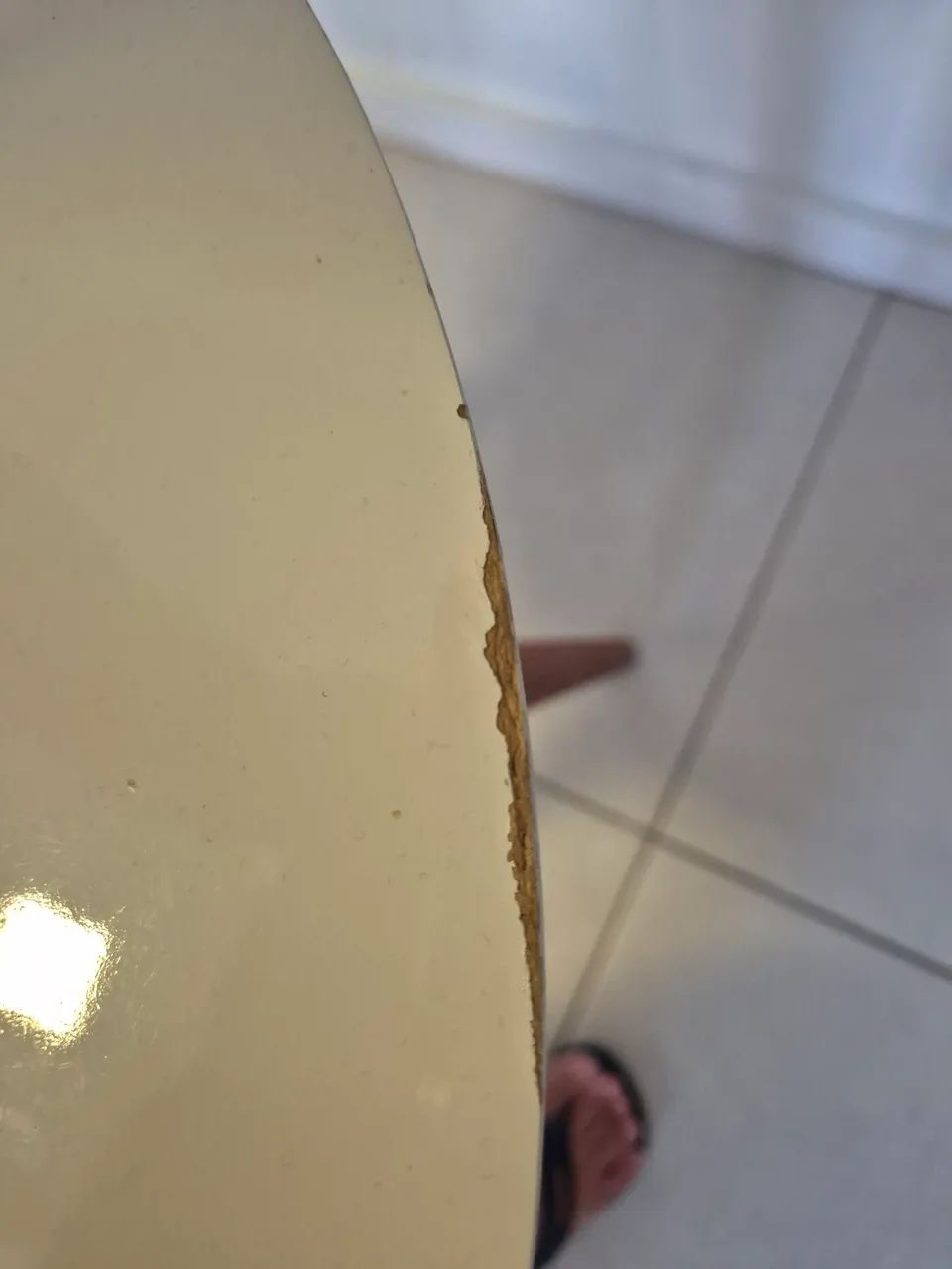 Mesinha branca moderna - Foto 4